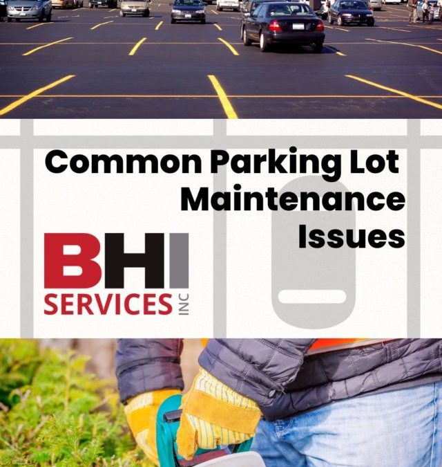 Common Parking Lot Maintenance Issues